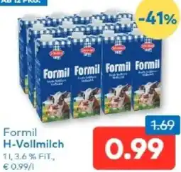 T&G Formil H-Vollmilch Angebot