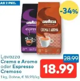 T&G Lavazza Crema e Aroma oder Espresso Cremoso Angebot
