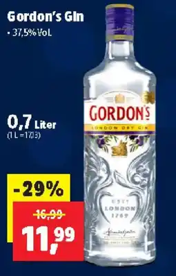 Thomas Philipps Gordon's Gin Angebot