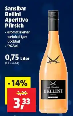 Thomas Philipps Sansibar Bellinl Aperitivo Pfirsich Angebot