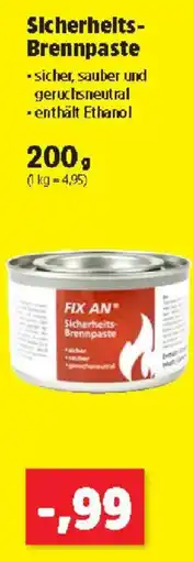 Thomas Philipps Sicherheits- Brennpaste Angebot