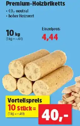 Thomas Philipps Premlum-Holzbriketts Angebot