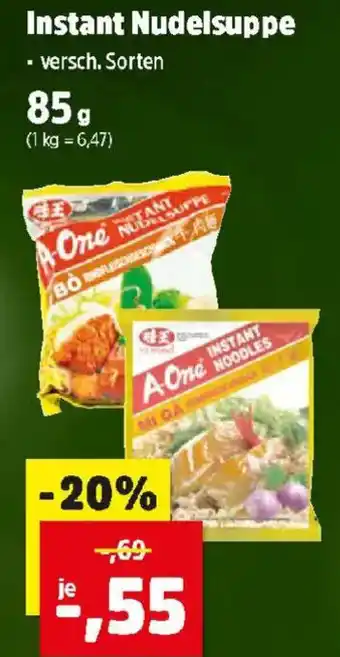 Thomas Philipps Instant Nudelsuppe Angebot