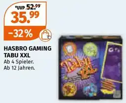 Müller Hasbro gaming tabu xxl Angebot