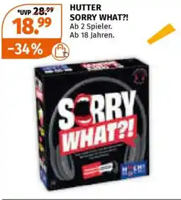 Müller Hutter sorry what?! Angebot