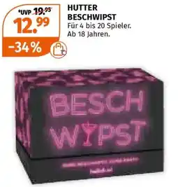 Müller Hutter beschwipst Angebot