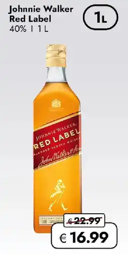 Travel FREE Johnnie Walker Red Label Angebot