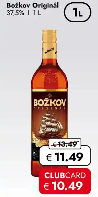 Travel FREE Božkov Originál Angebot