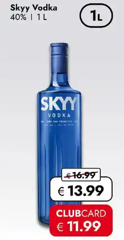 Travel FREE Skyy Vodka Angebot