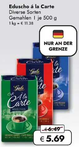 Travel FREE Eduscho á la Carte Angebot