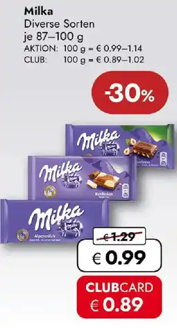 Travel FREE Milka Angebot