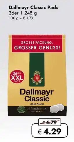 Travel FREE Dallmayr Classic Pads Angebot