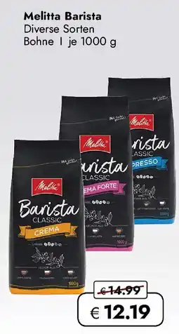 Travel FREE Melitta Barista Angebot