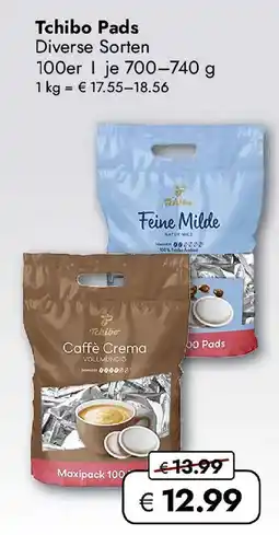 Travel FREE Tchibo Pads Angebot