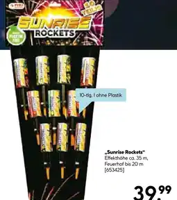 Hellweg Sunrise Rockets Angebot