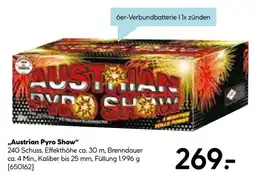 Hellweg Austrian Pyro Show Angebot