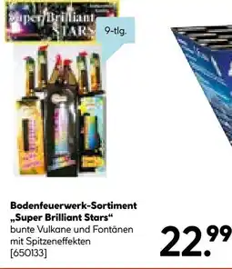 Hellweg Bodenfeuerwerk-Sortiment Super Brilliant Stars Angebot