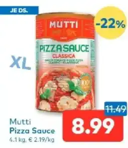 T&G Mutti Pizza Sauce Angebot