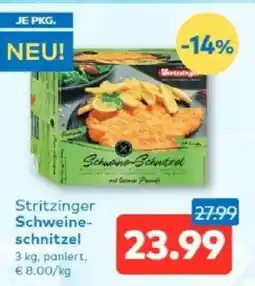 T&G Stritzinger Schweine- schnitzel Angebot