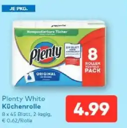 T&G Plenty White Küchenrolle Angebot