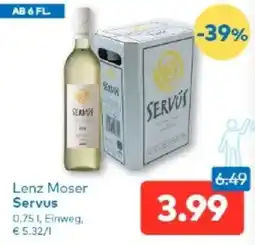 T&G Lenz Moser Servus Angebot