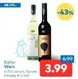 T&G Käfer Wein Angebot