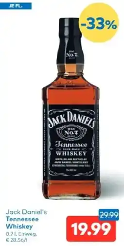 T&G Jack Daniel's Tennessee Whiskey Angebot