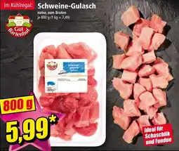 Norma Schweine-Gulasch Angebot