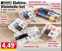 Norma Elektro Kleinteile Set Angebot