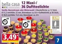 Norma 12 Maxi-/ 36 Duft Teelicht Me Angebot