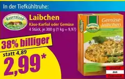 Norma Laibchen Käse-Karfiol oder Gemüse Angebot
