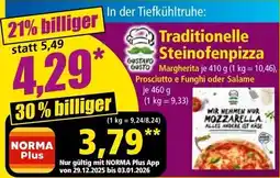 Norma Traditionelle Steinofenpizza Angebot