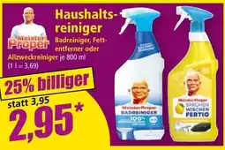 Norma Haushalts- reiniger Angebot