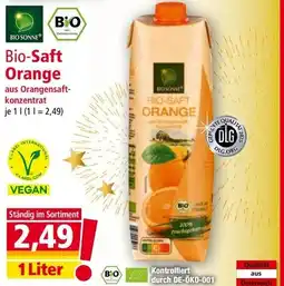 Norma Bio-Saft Orange Angebot