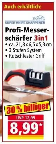 Norma Profi-Messer- schärfer 3in1 Angebot