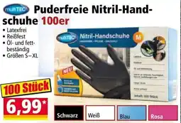 Norma Puderfreie Nitril-Hand- schuhe Angebot