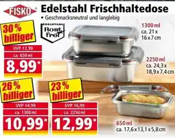 Norma Edelstahl Frischhaltedose Angebot