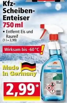 Norma Kfz Scheiben Enteiser Angebot