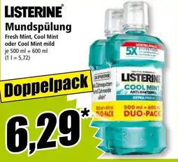 Norma LISTERINE Mundspülung Angebot