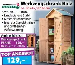 Norma Werkzeugschrank Holz Angebot