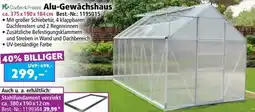 Norma Alu-Gewächshaus Angebot
