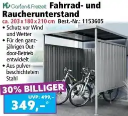 Norma Fahrrad- und Raucherunterstand Angebot