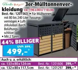 Norma 3er-Mülltonnenver- kleidung Angebot