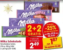 Interspar Milka schokolade Angebot