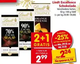 Interspar Lindt excellence schokolade Angebot