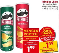 Interspar Pringles Chips Angebot