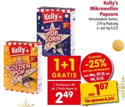 Interspar Kelly's mikrowellen popcorn Angebot