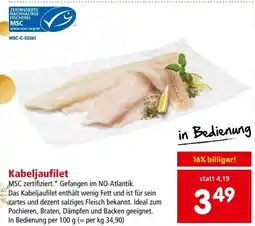 Interspar Kabeljaufilet Angebot