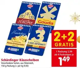 Interspar Schärdinger käsescheiben Angebot