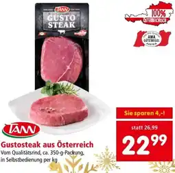 Interspar Gustosteak aus Österreich Angebot